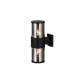 Светильник фасадный Violux BACARDI-2D 2х40W Е27 IP54 черный​ ( 500670​ )