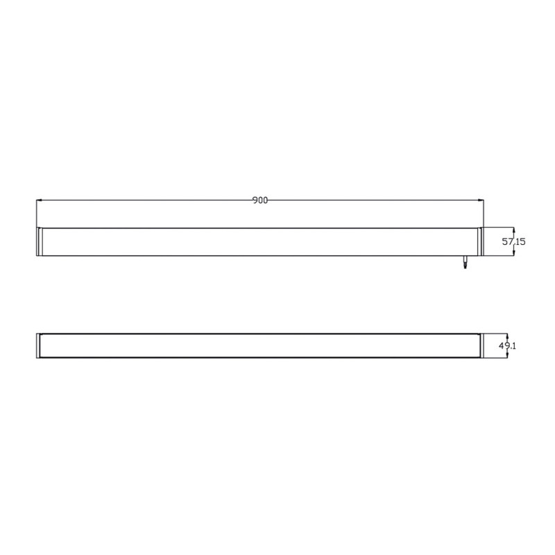 Світильник LED магістральний лінійний NAVIGATOR Violux 36W 3000-4000-5000K IP20 ( 340177 )