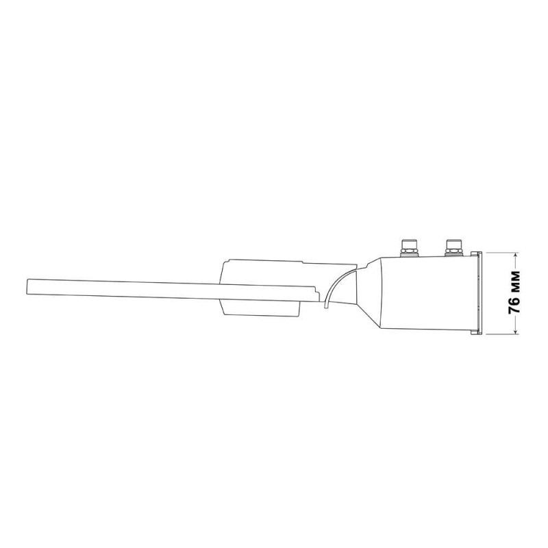 Світильник вуличний VIOLUX CONCORD 30W 3900Lm 5000K ( 430322 )