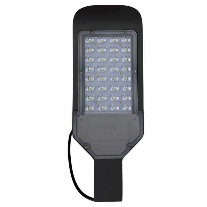 Світильник LED вуличний ISKRA 30W 6500K IP65 ( SL 30W-P6/02-90 )