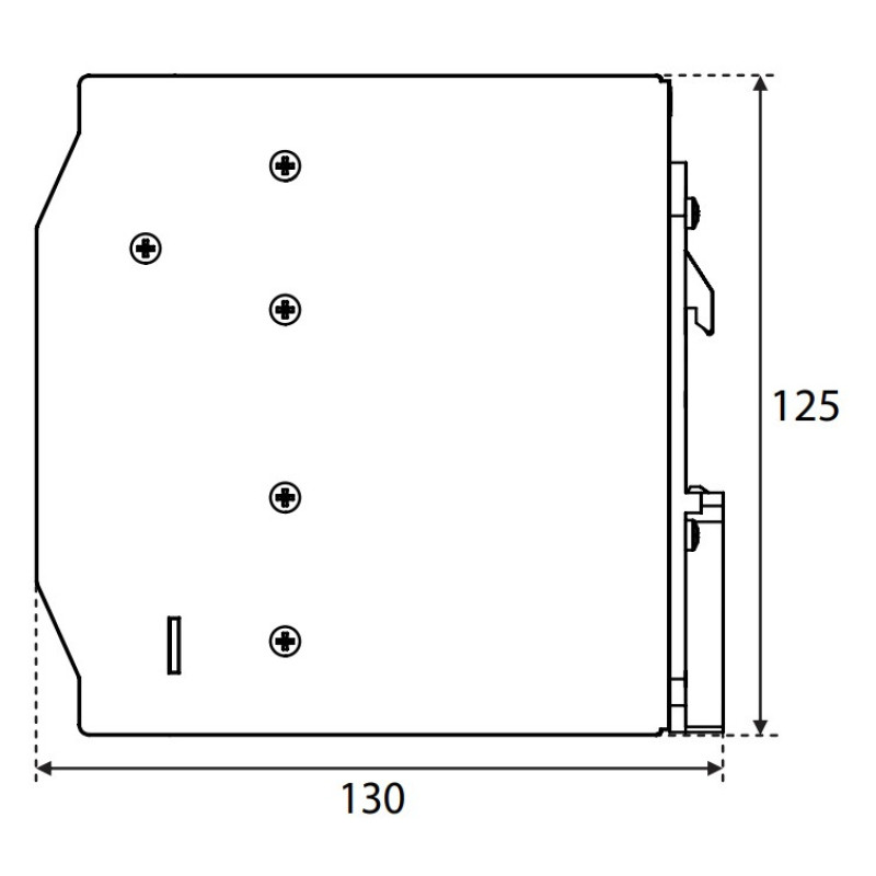 Джерело живлення ETI 004656683 PS-240-24 (Вхід: 100-240V AC/140-340V DC; Вихід: 24-28V DC/240W/10A)