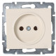 Розетка Lezard Rain (703-0388-121B) ПБТ (кремова)