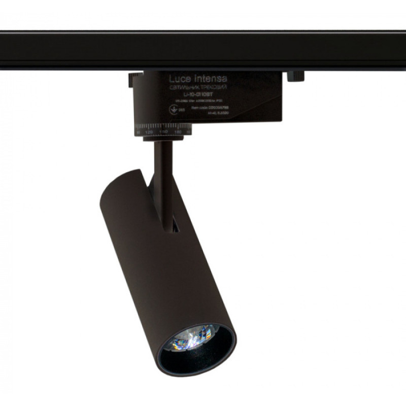 Трековый светильник Евросвет LI-10-01 Luce Intensa 10Вт 4200К (56799) черный