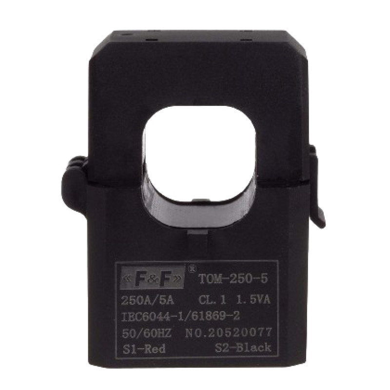 Трансформатор тока F&F TOM-200-5