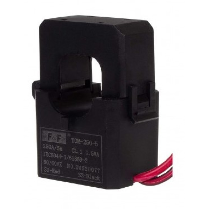 Трансформатор тока F&F TOM-250-5