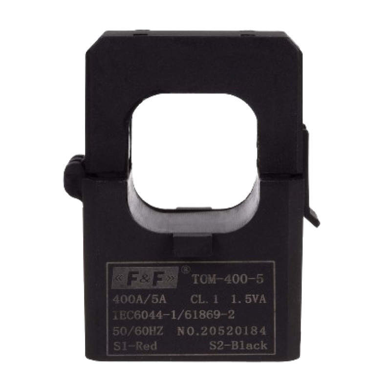 Трансформатор тока F&F TOM-400-5