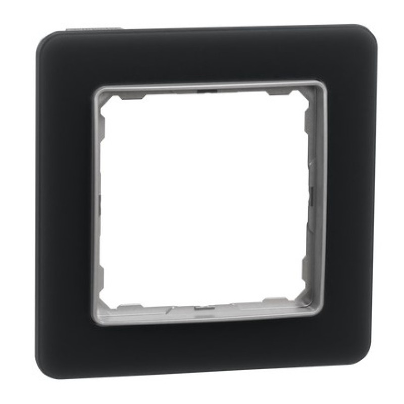 Комплект розетка с з/к + рамка Sedna Design & Elements (SDD112022+SDD362801) бежевое/матовое стекло