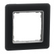Комплект розетка с з/к + рамка Sedna Design & Elements (SDD112022+SDD362801) бежевое/матовое стекло