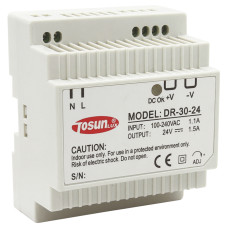 Источник питания TOSUNlux DR45-15 15В 0-2,8A (6940151071471)
