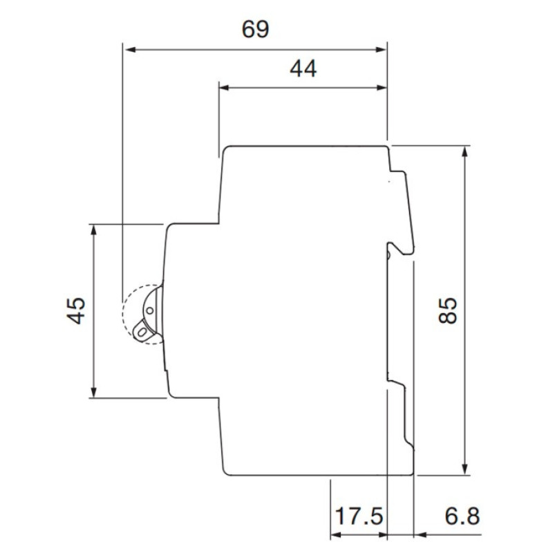 Силовой автомат ABB SH201-B63 тип B 63А