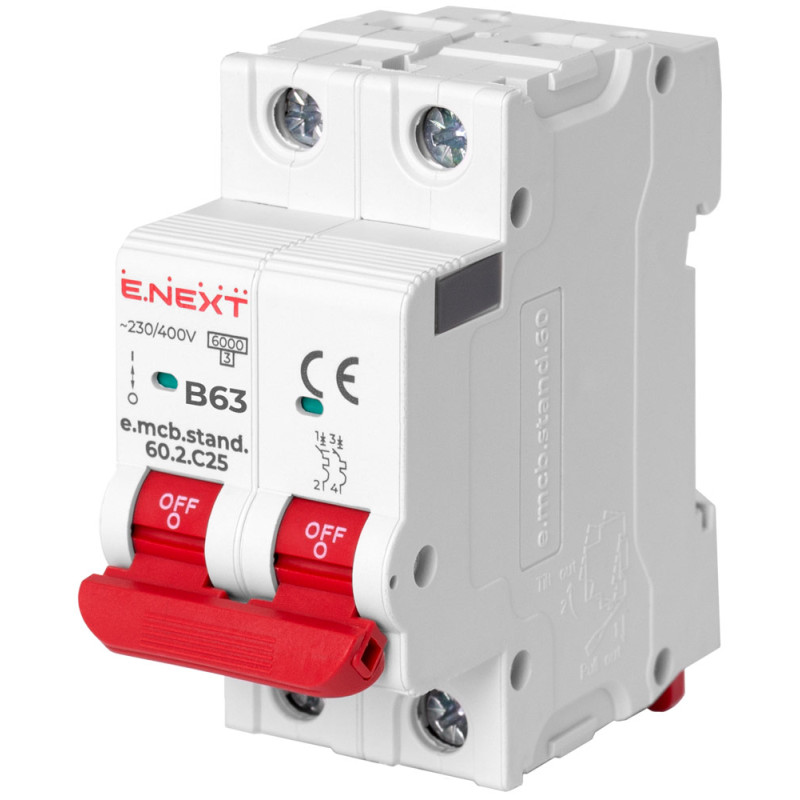 Автоматический выключатель ABB SH202-B63 тип B 63А