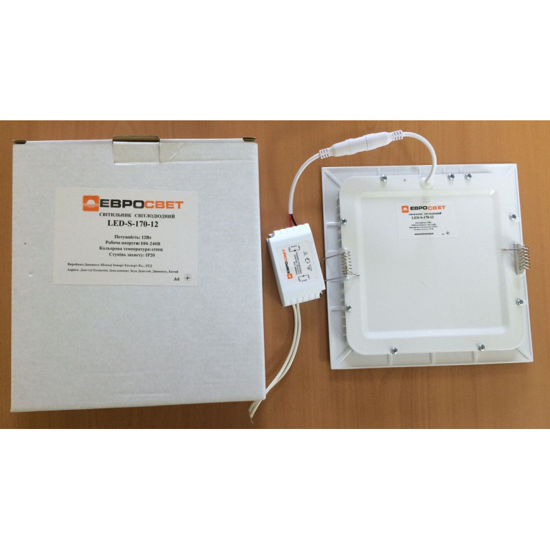 Світильник Євросвітло LED-S-170-12 6400K