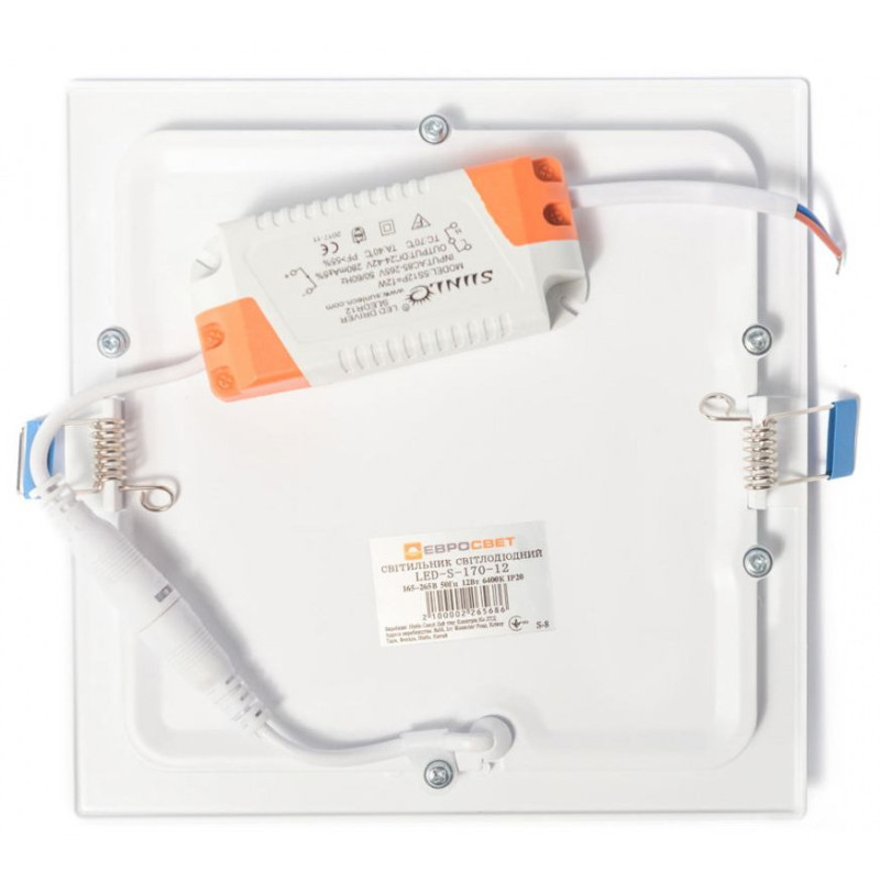 Світильник Євросвітло LED-S-255-18 6400К