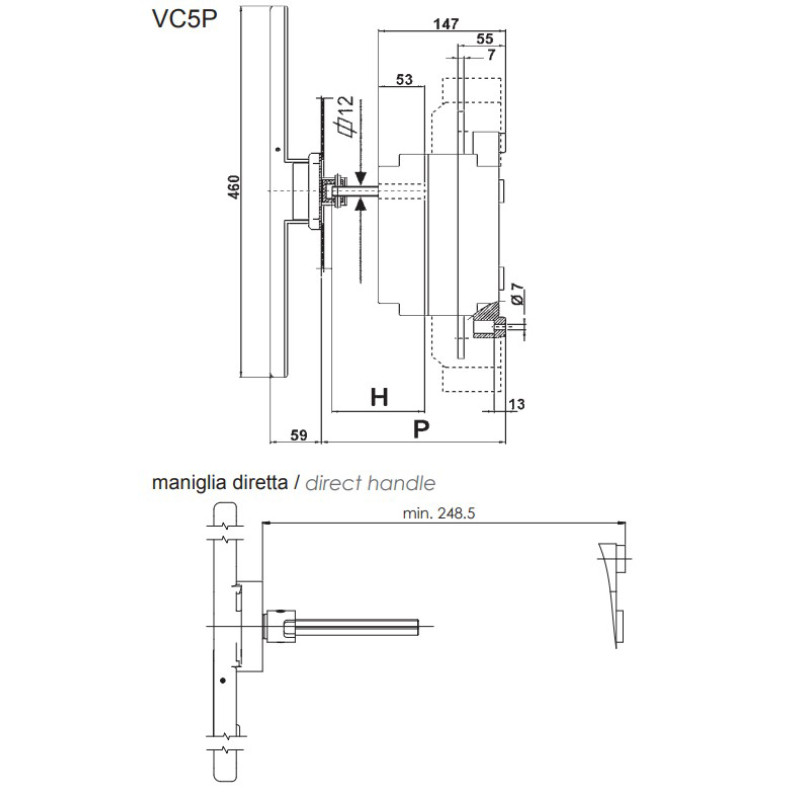 Вимикач навантаження Technoelectric VC5P 15004SM 2000А 50кА