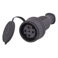 Трехфазный разъем на кабель Lezard 332-0100-0203 (3Р+Е) 3х32А 380V