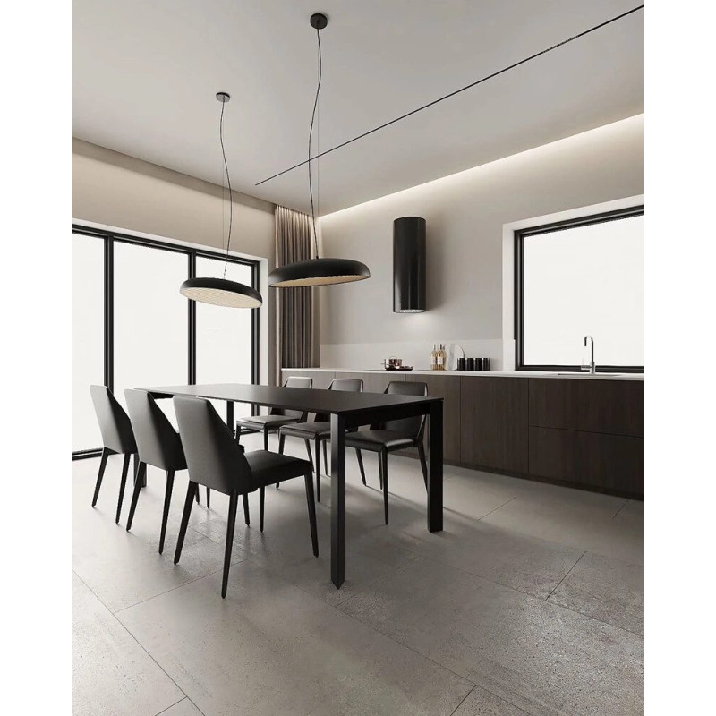 Підвісний світильник, люстра babich.studio Mid Shaded LED 1x80W 3000K/4000K/6000K 3300Lm IP20 чорний