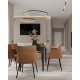 Люстра babich.studio Ring Mix LED 2x60W 3000K/4000K 6800Lm IP20 чорна
