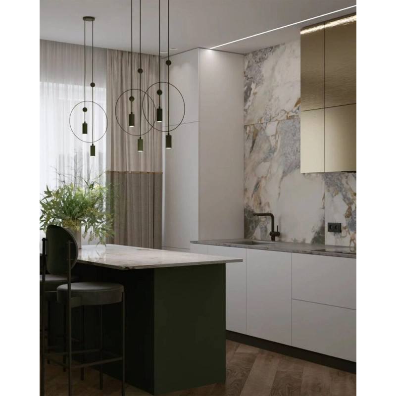 Подвесной светильник, люстра babich.studio Sunderline 2C E14 2x10W IP20 черный