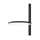 Бра, настенный светильник babich.studio Ring B LED 1x12W 3000K/4000K 1400Lm IP20 черный