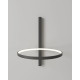 Бра, настенный светильник babich.studio Ring B LED 1x12W 3000K/4000K 1400Lm IP20 черный