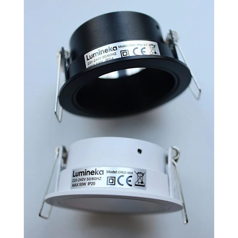 Точечный светильник Lumineka LM-ORO-WH GU10 1x50W IP20 белый