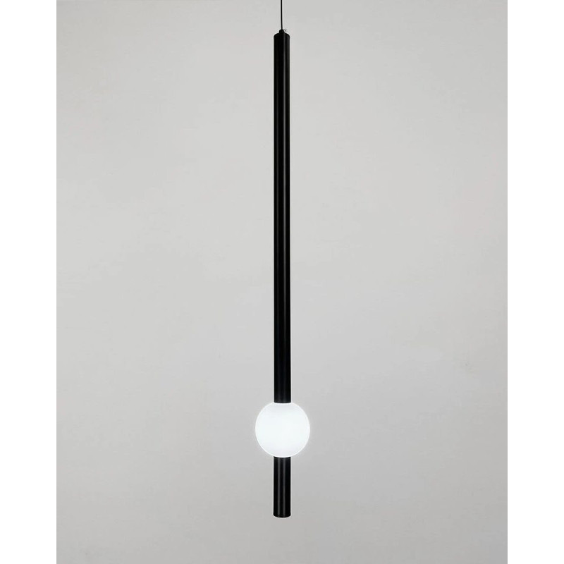 Подвесной светильник, люстра Line.F YG517B/900 VL BK LED 1x7W 3000K/4000K/6000K IP20 черный