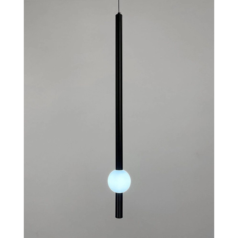 Подвесной светильник, люстра Line.F YG517B/900 VL BK LED 1x7W 3000K/4000K/6000K IP20 черный