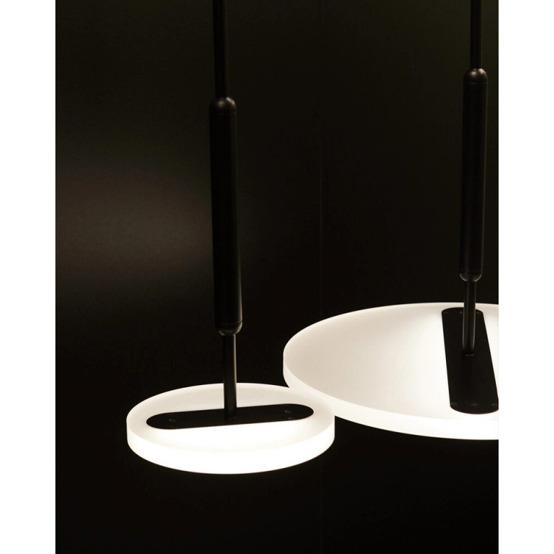 Підвісний світильник, люстра babich.studio FOG 200 LED 1x5W 3000K/4000K 400Lm IP44 чорний