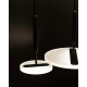 Підвісний світильник, люстра babich.studio FOG 200 LED 1x5W 3000K/4000K 400Lm IP44 чорний