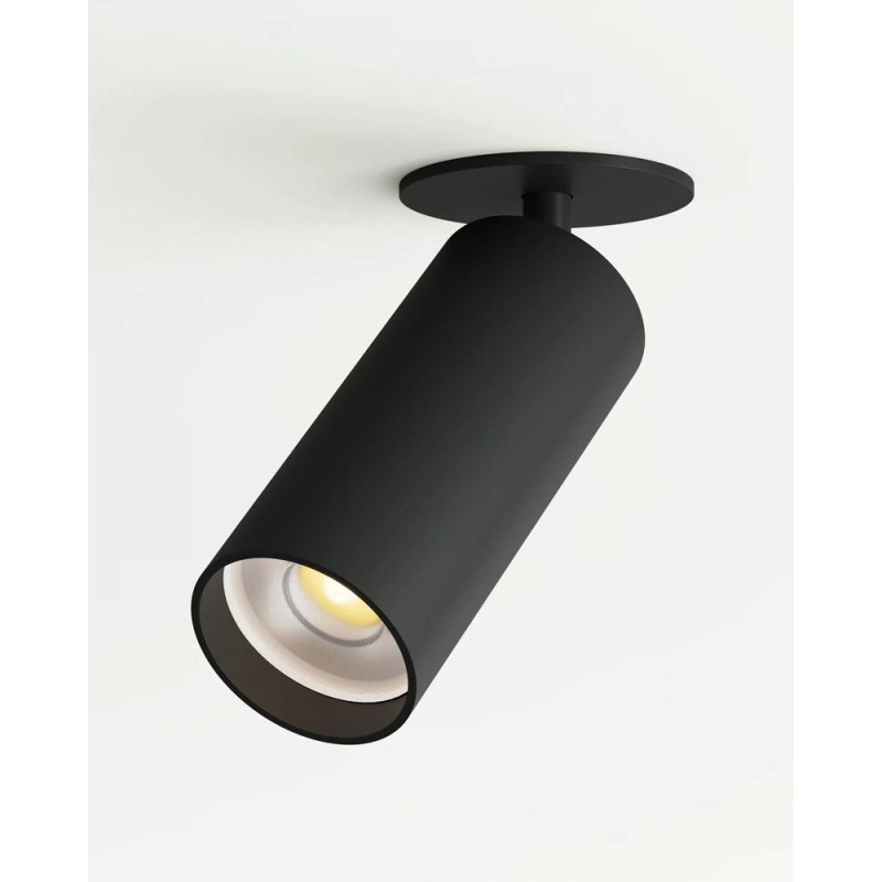 Світильник поворотний, спот Lumineka LM-TB-52-SR-3K-BK Tube LED 1x15W 3000K 1300Lm IP20 чорний
