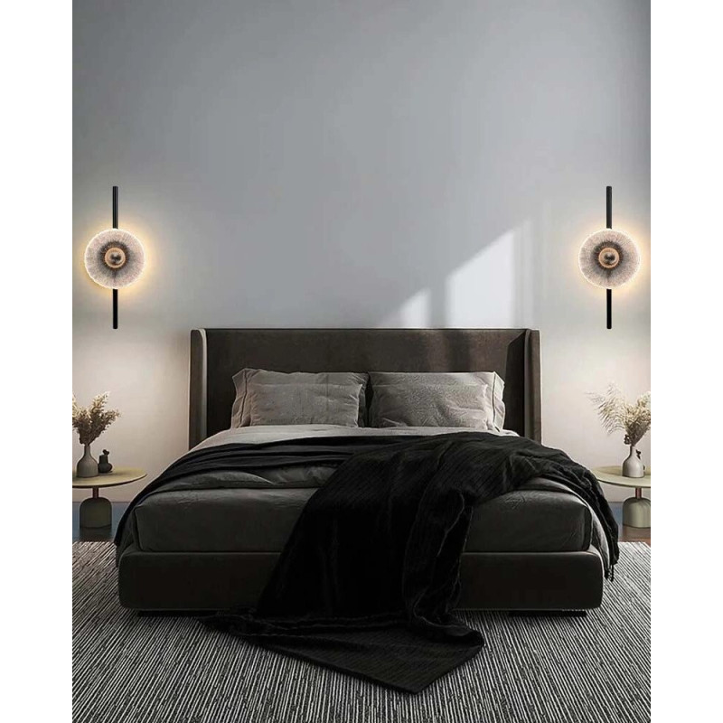 Бра, настенный светильник Line.F B058/1 BK LED 1x2.4W 4000K IP20 черный