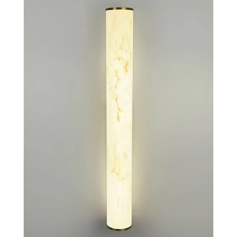 Бра, настінний світильник Line.F WJ366/100*800H LED 1x12W 3000K IP20 латунний
