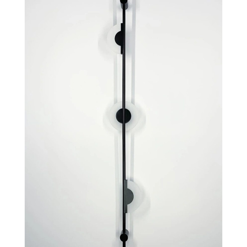 Бра, настінний світильник Line.F WSE09-150*1500 BK Acrylic Alabaster LED 1x8W 4000K IP20 чорний