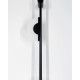 Бра, настінний світильник Line.F WSE09-150*1500 BK Acrylic Alabaster LED 1x8W 4000K IP20 чорний