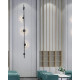Бра, настінний світильник Line.F WSE09-150*1500 BK Marble Alabaster LED 1x8W 4000K IP20 чорний