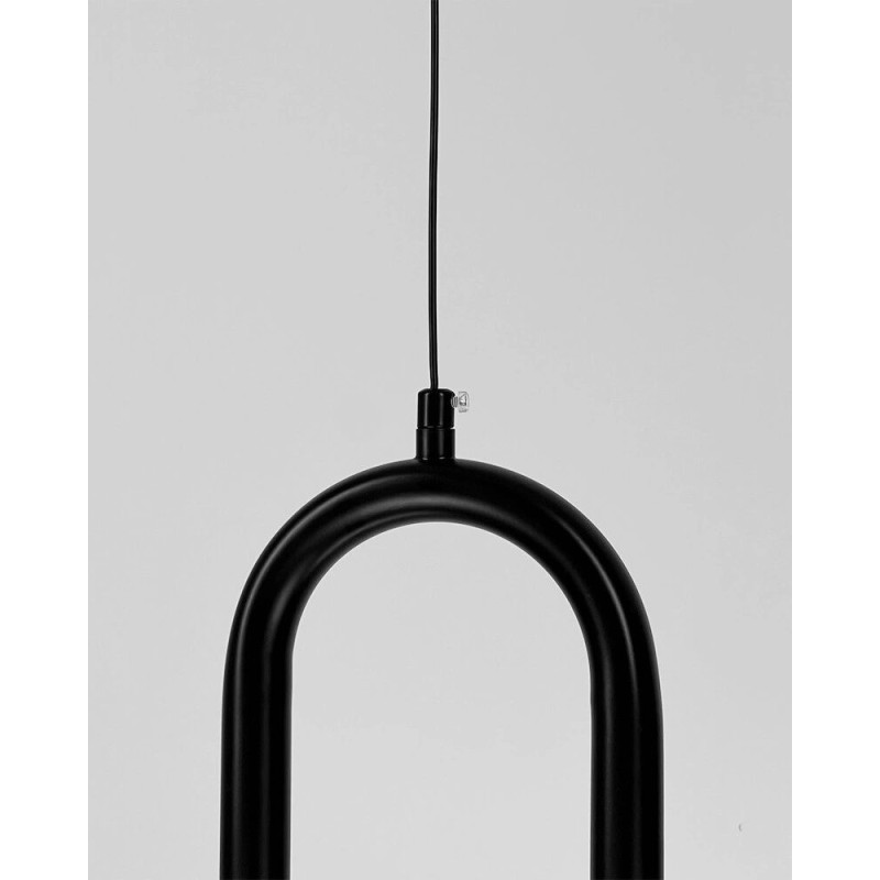 Підвісний світильник, люстра Line.F A074/1 BK Gabi LED 1x13W 4000K IP20 чорний