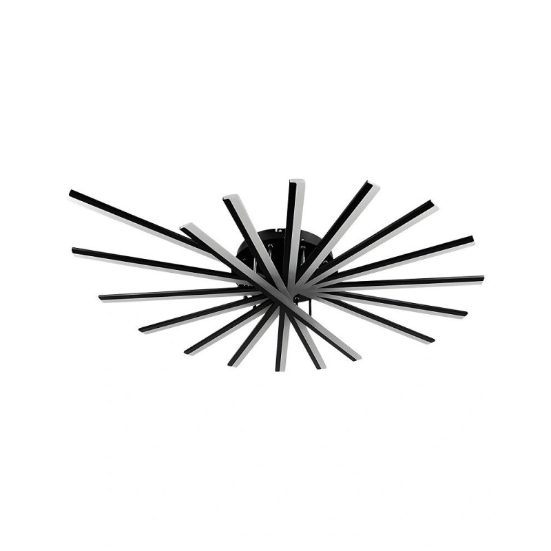 Люстра Line.F MJ195/9 BK LED 9x115W 3000K/4500K/6000K IP20 черная