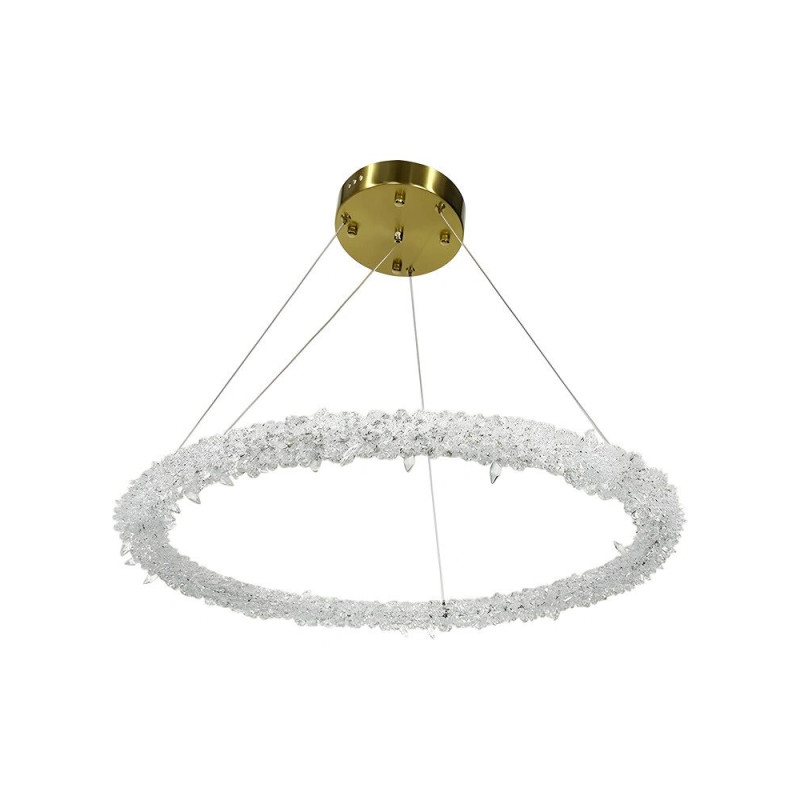 Люстра Line.F MD9105R-600 AB LED 1x50W 4000K IP20 латунная
