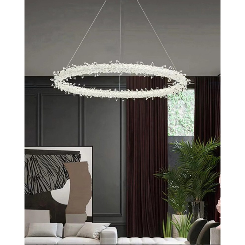 Люстра Line.F MD9105R-600 CH LED 1x70W 4000K IP20 хром