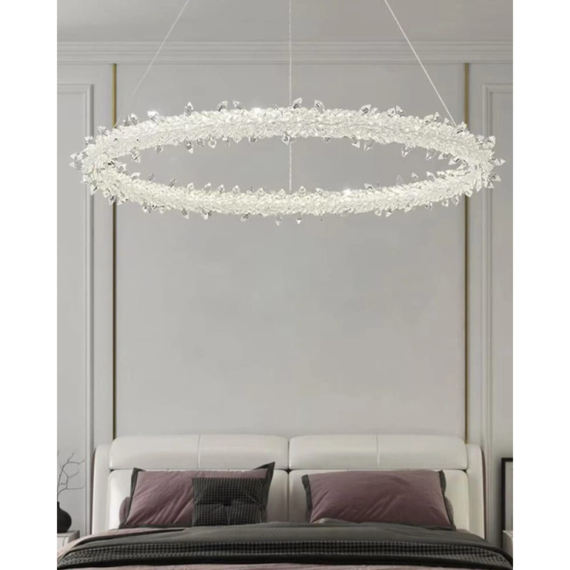 Люстра Line.F MD9105R-800 AB LED 1x93W 4000K IP20 латунна