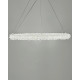 Люстра Line.F MD9105R-800 AB LED 1x93W 4000K IP20 латунна