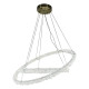 Люстра Line.F MD9105R-800+600 AB LED 2x105W 4000K IP20 латунная