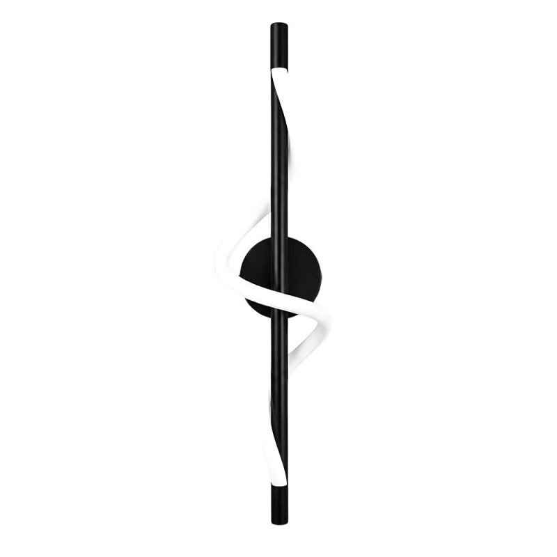 Бра, настінний світильник Line.F W202/600 BK Standard LED 1x14W 4000K IP20 чорний