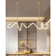 Люстра Line.F JU22-L1500 AB Elision LED 1x82W 4000K IP20 латунная