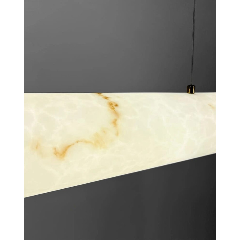 Подвесной светильник, люстра Line.F MJ362-L1200 LED 1x28W 3000K/4500K/6000K IP20 латунный