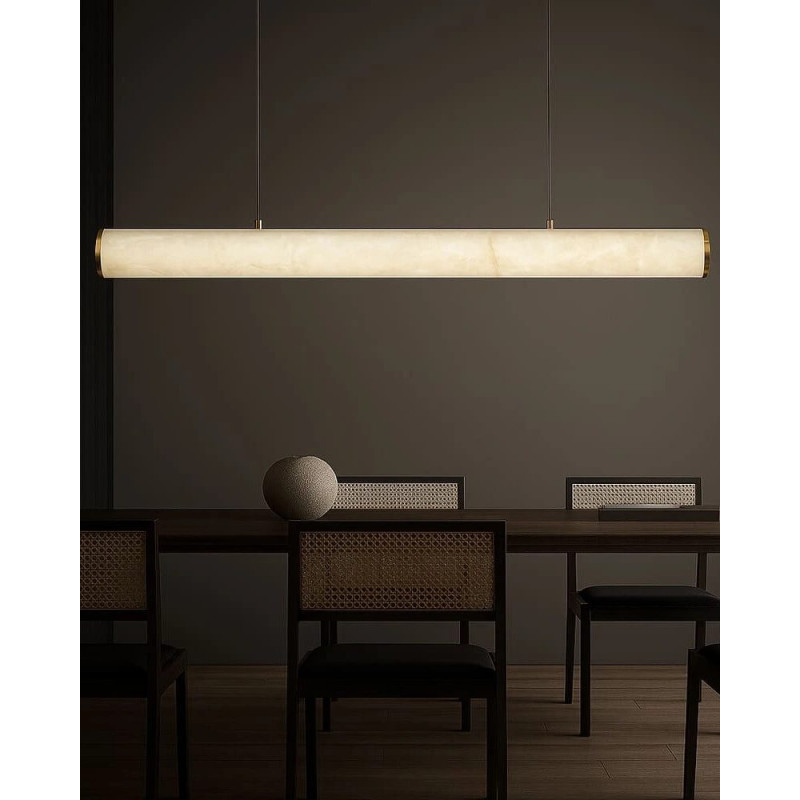 Підвісний світильник, люстра Line.F MJ362-L1500 LED 1x36W 3000K/4500K/6000K IP20 латунний