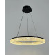 Подвесной светильник, люстра Line.F MJ317-600 BK+CL LED 1x18W 3000K/4500K/6000K IP20 черный