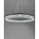 Подвесной светильник, люстра Line.F MJ317-600 BK+CL LED 1x18W 3000K/4500K/6000K IP20 черный