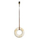 Підвісний світильник, люстра Line.F 38001-400 LED 1x30W 3000K/4500K/6000K IP20 коричневий