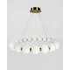 Люстра Line.F 77068-800 Mysa Pearl LED 1x92W 3000K/4500K/6000K IP20 латунна